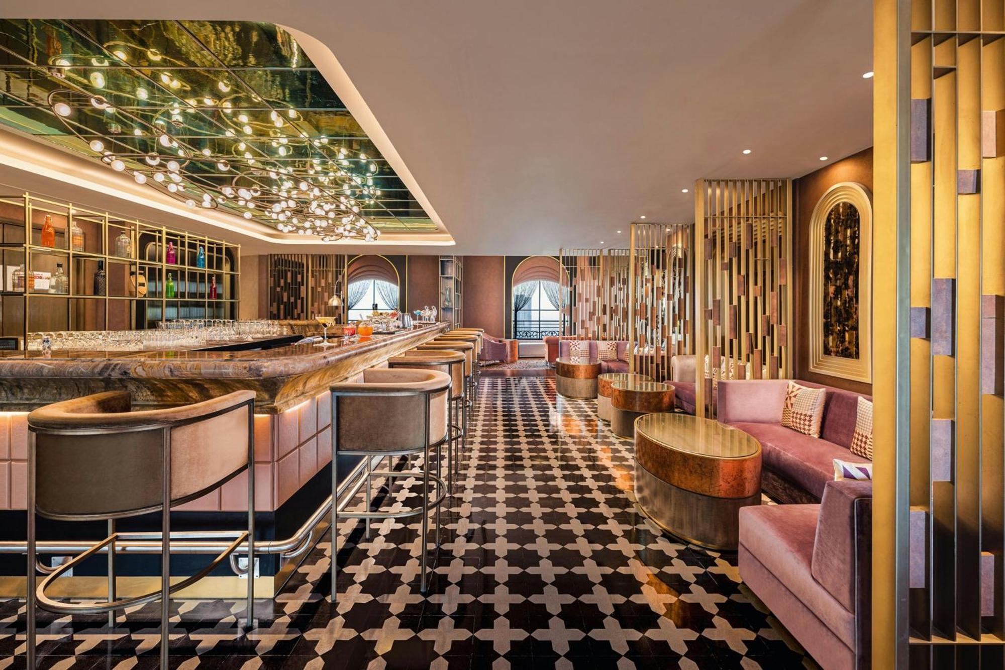 Itc Royal Bengal, A Luxury Collection Hotel, Calcutta Exterior foto The interior of the bar